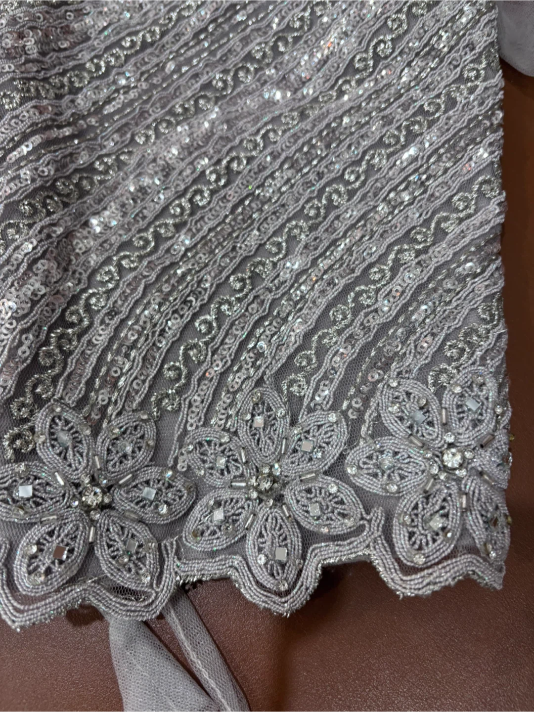 Silver Grey Lehenga Choli Set