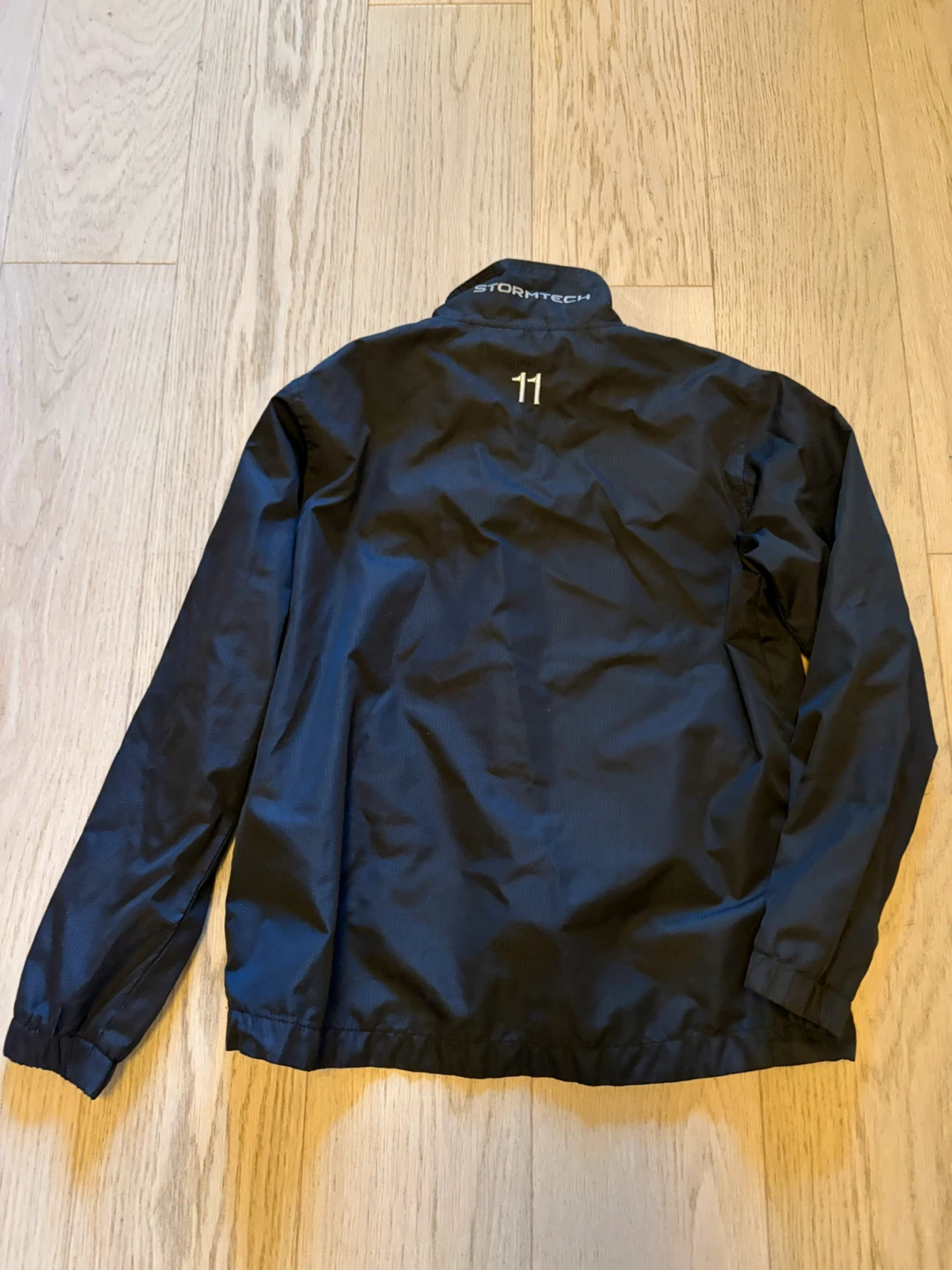 EY Baseball Stormtech Black Windbreaker Jacket - photo 2