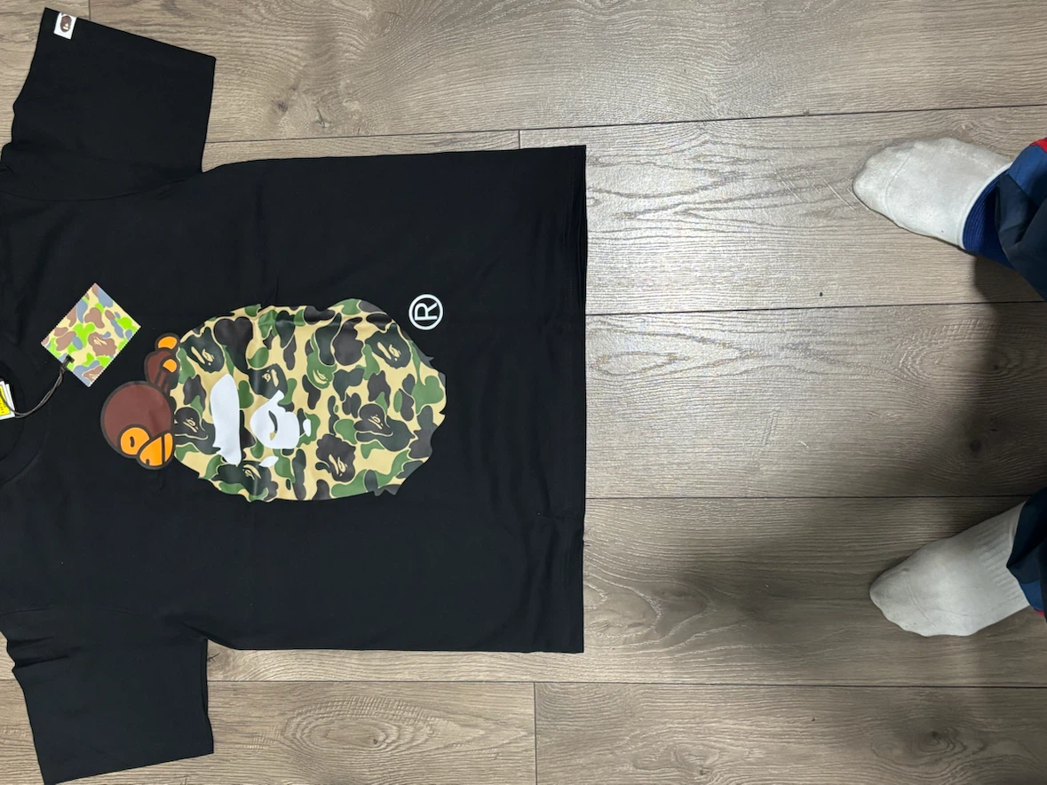 A Bathing Ape Black T-Shirt