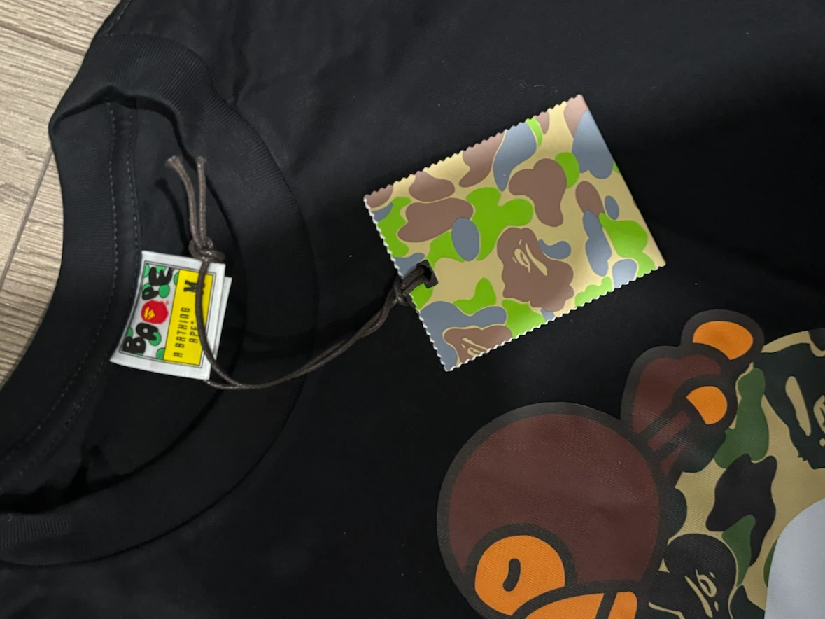 A Bathing Ape Black T-Shirt - photo 3