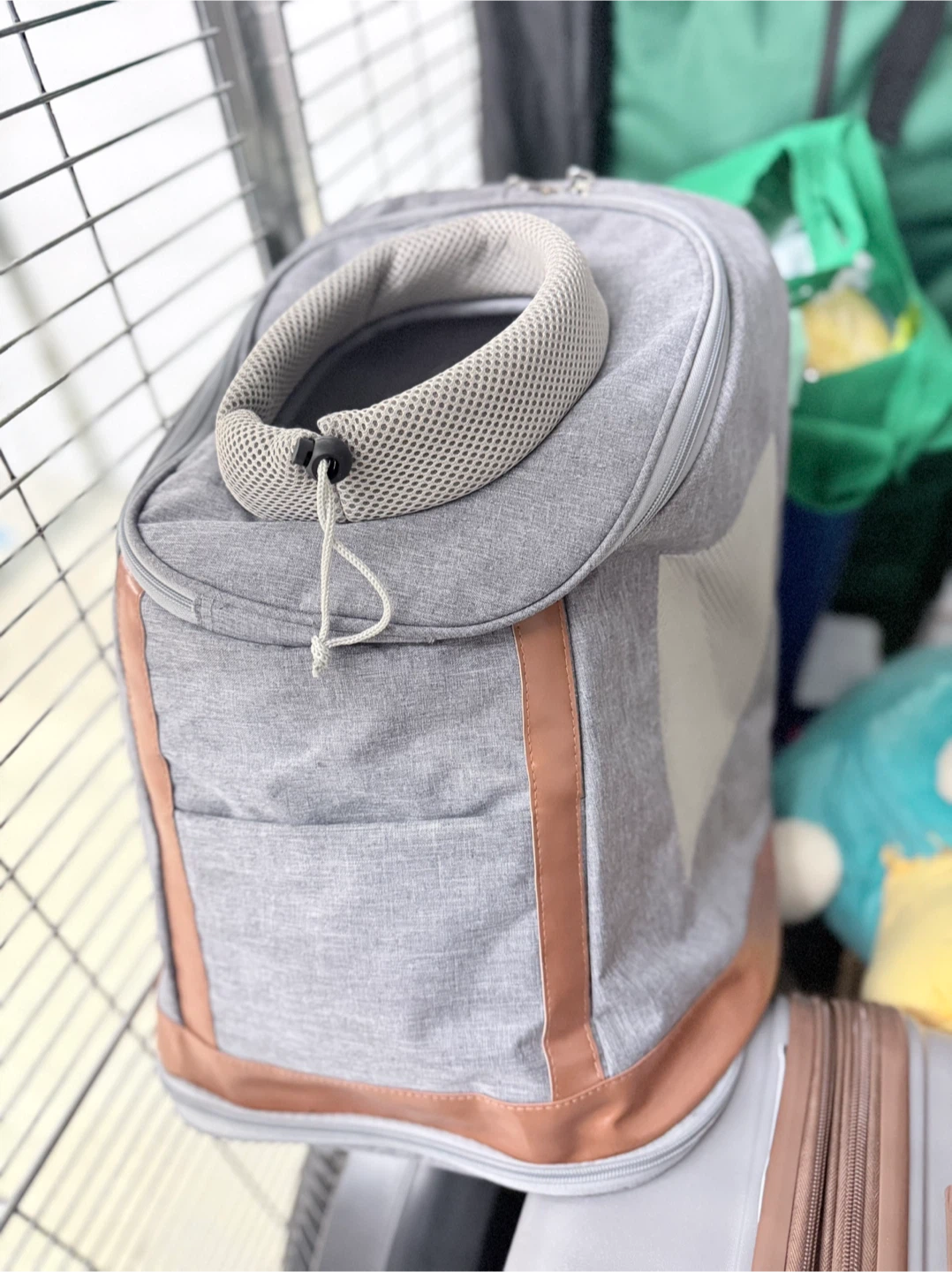 Bailey & Bella Day Tripper Grey Pet Backpack Carrier - photo 3