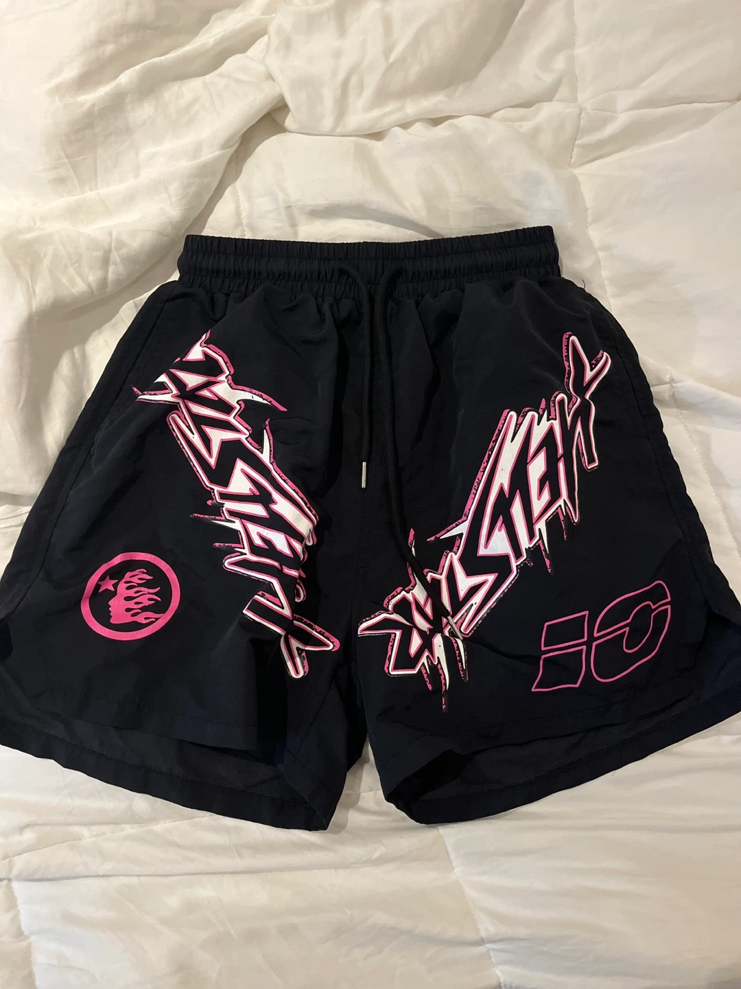 Hellstar Shorts Black/Pink Size M