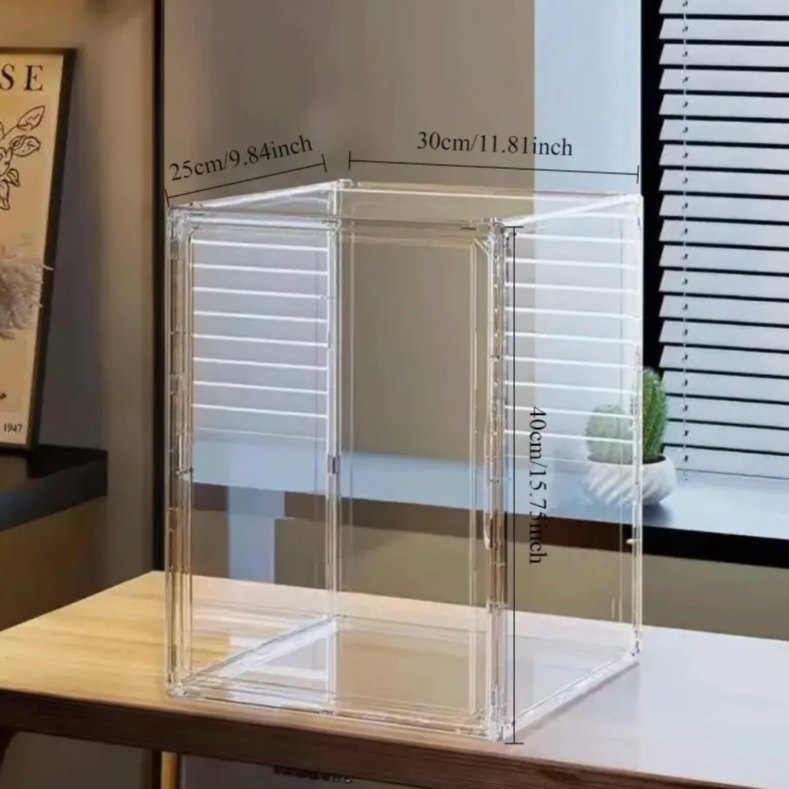 🆕 Clear Acrylic Display Case
