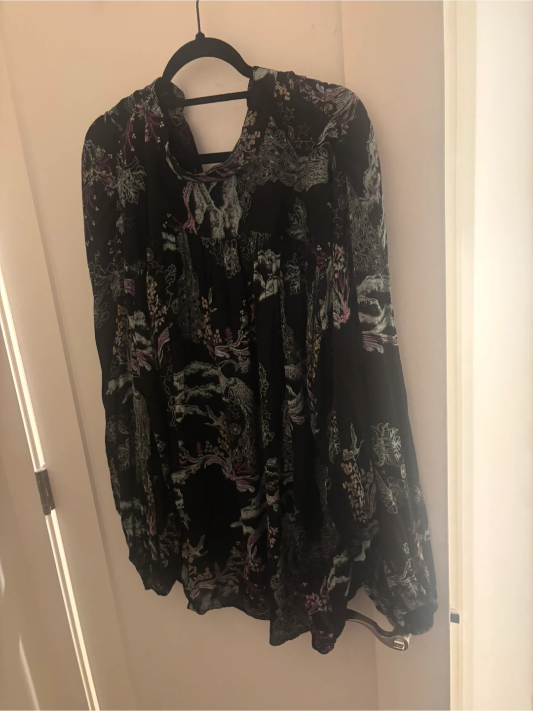 Free People Floral Long Sleeve Button-Down Shirt - photo 3