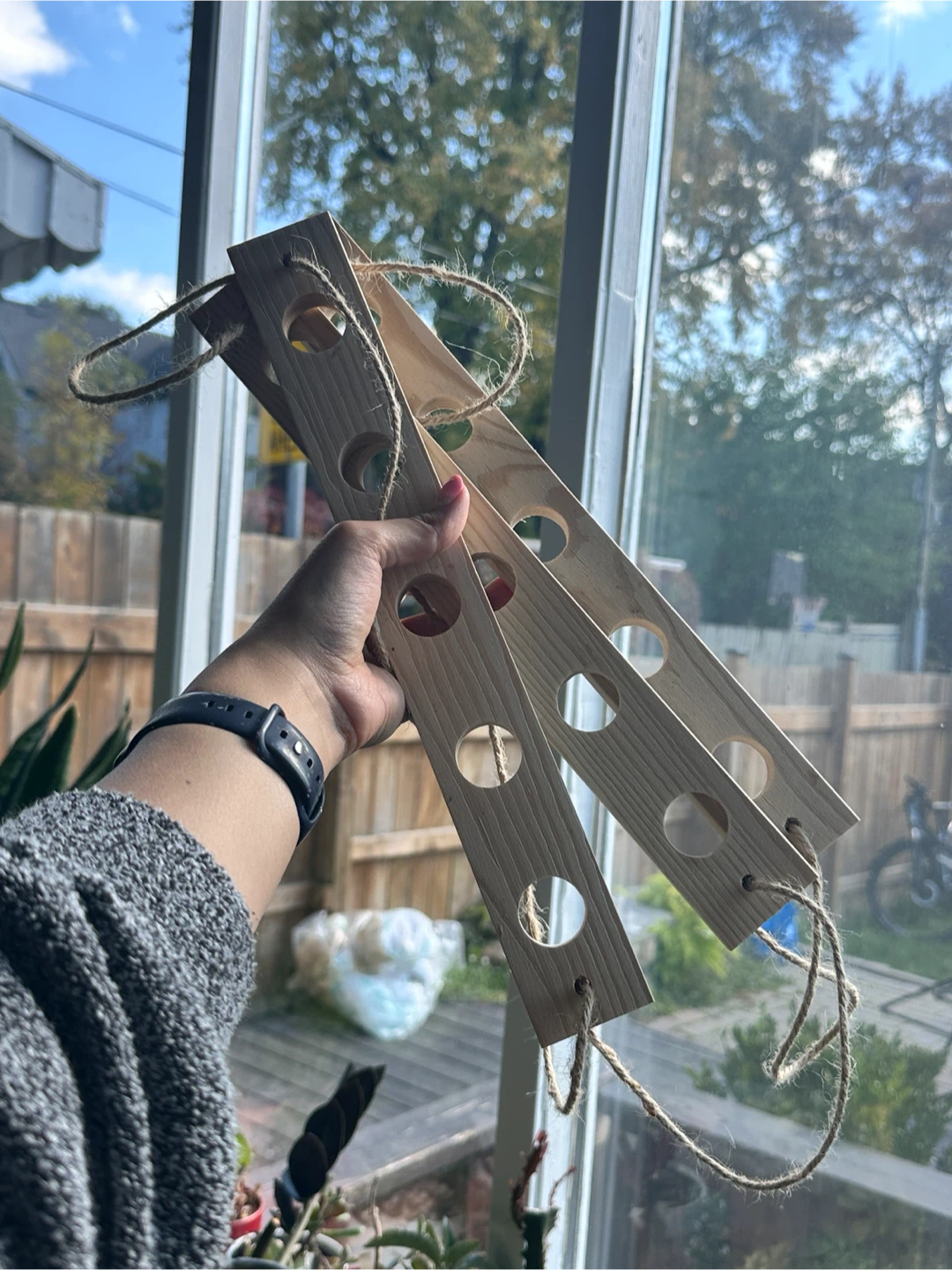 Wooden Wall Hanging Propagation Station - photo 2
