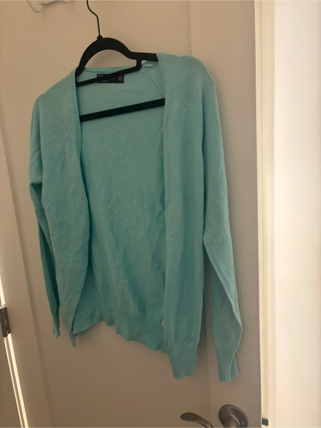 Zara Teal Blue Cardigan XL