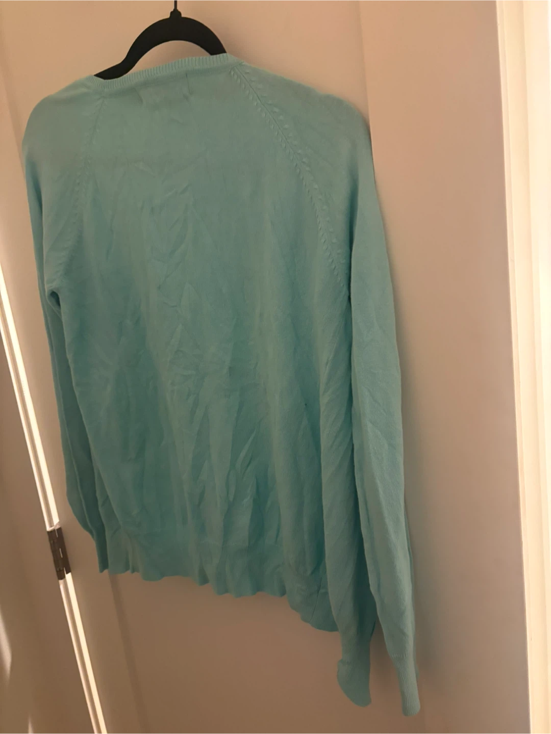 Zara Teal Blue Cardigan XL - photo 3