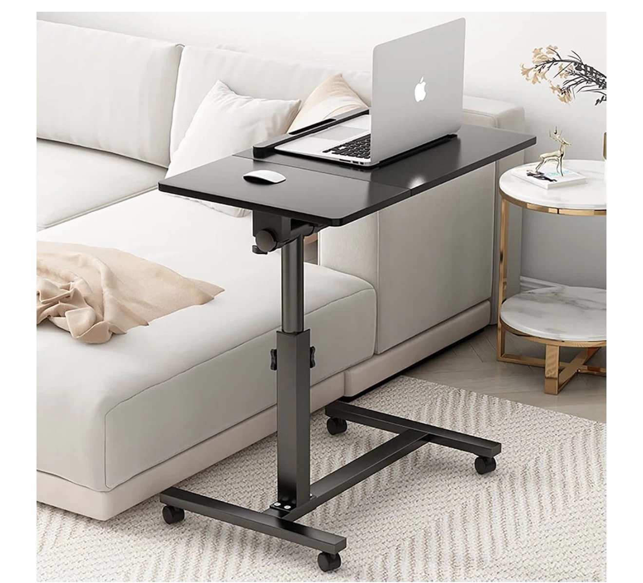 MOVING SALE - Adjustable Rolling Laptop Desk - photo 4