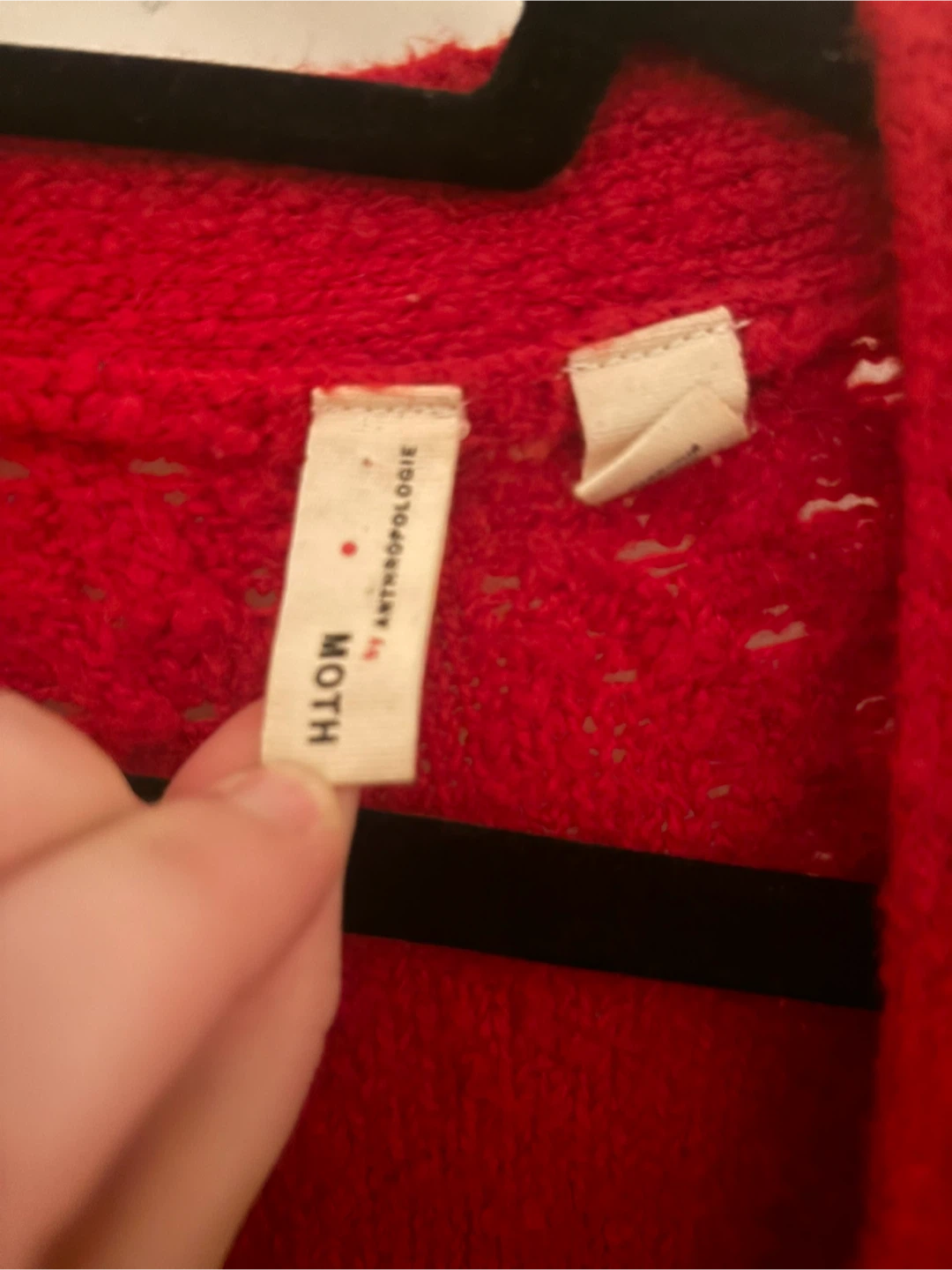 Moth by Anthropologie Red Cardigan - photo 3