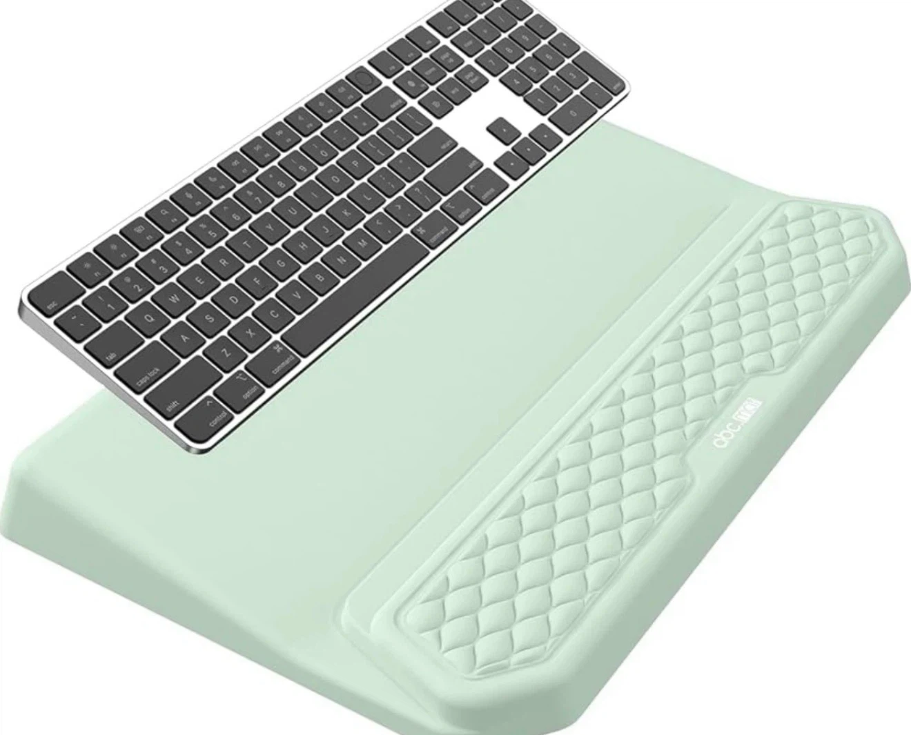 2-in-1 Ergonomic Keyboard Stand with Wrist Rest (Green) - photo 3