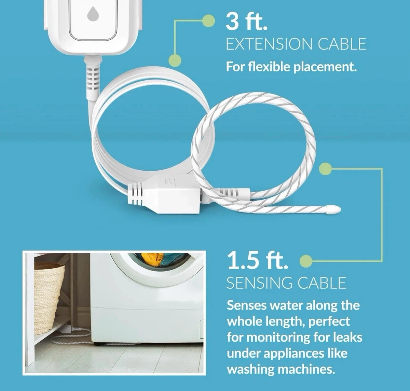 D-Link WiFi Water Leak Detector with 2 sensors - photo 3