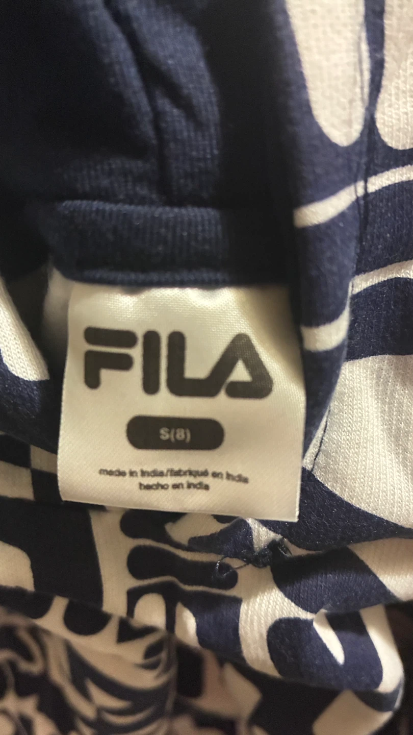 Fila Boys Printed Hoodie Size S(8) - photo 2
