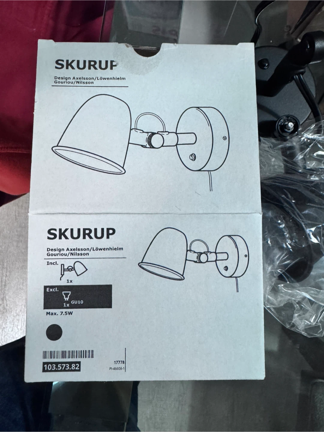 IKEA SKURUP Wall Lamps - Pair - New in Box - photo 4