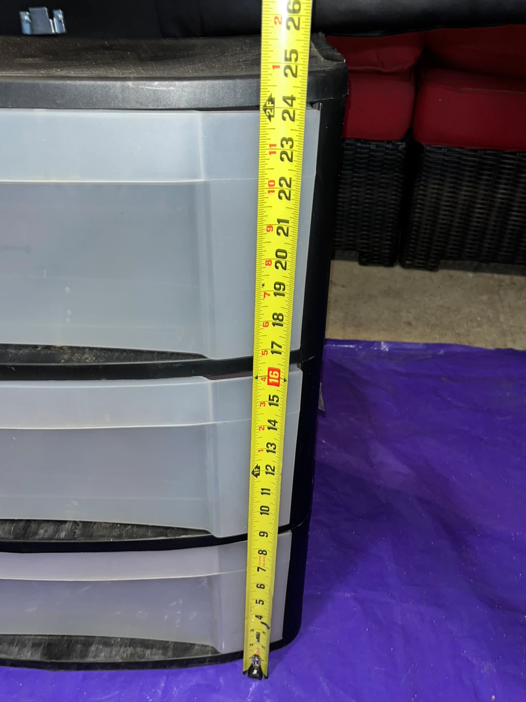 Sterilite 3-Drawer Storage Cart - photo 4