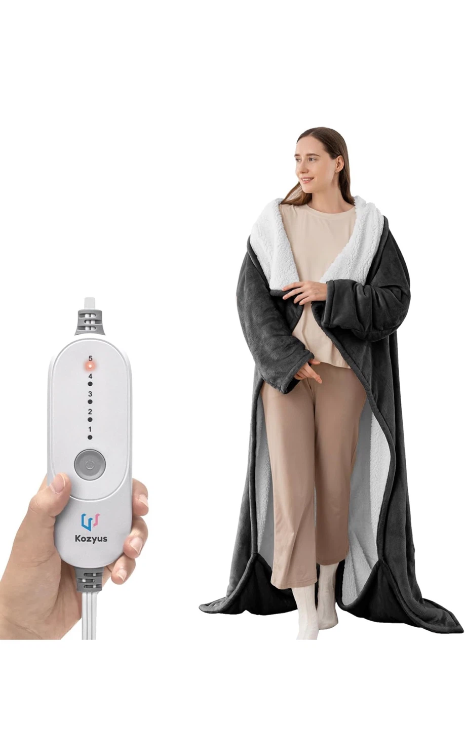 Kozyus Wearable Heated Blanket