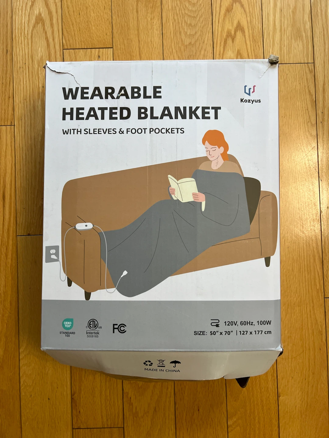 Kozyus Wearable Heated Blanket - photo 3
