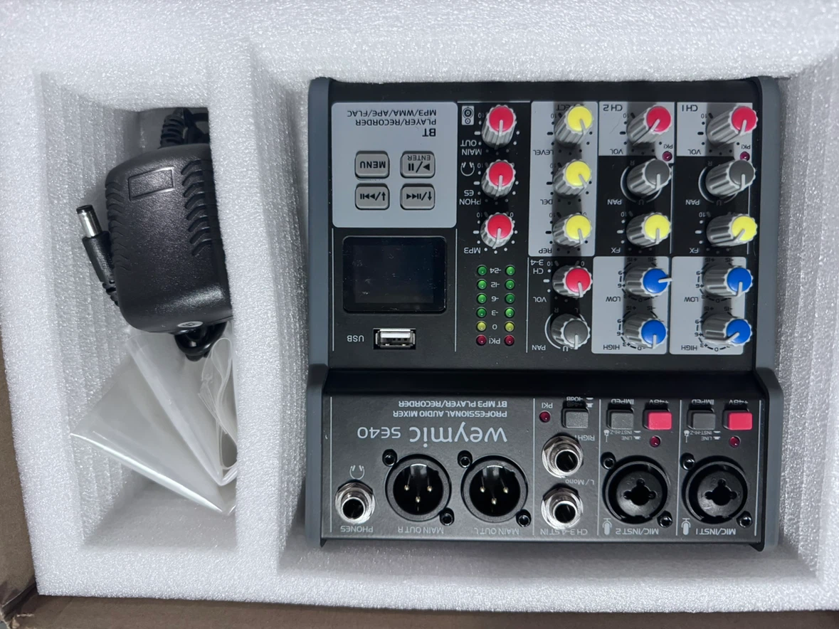 Weymic SE40 Professional Audio Mixer