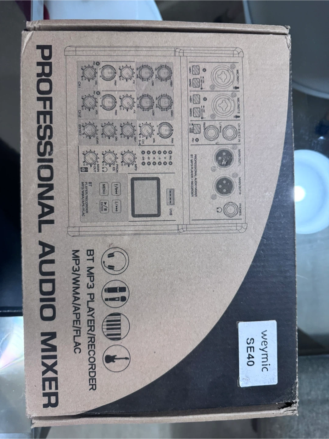 Weymic SE40 Professional Audio Mixer - photo 2