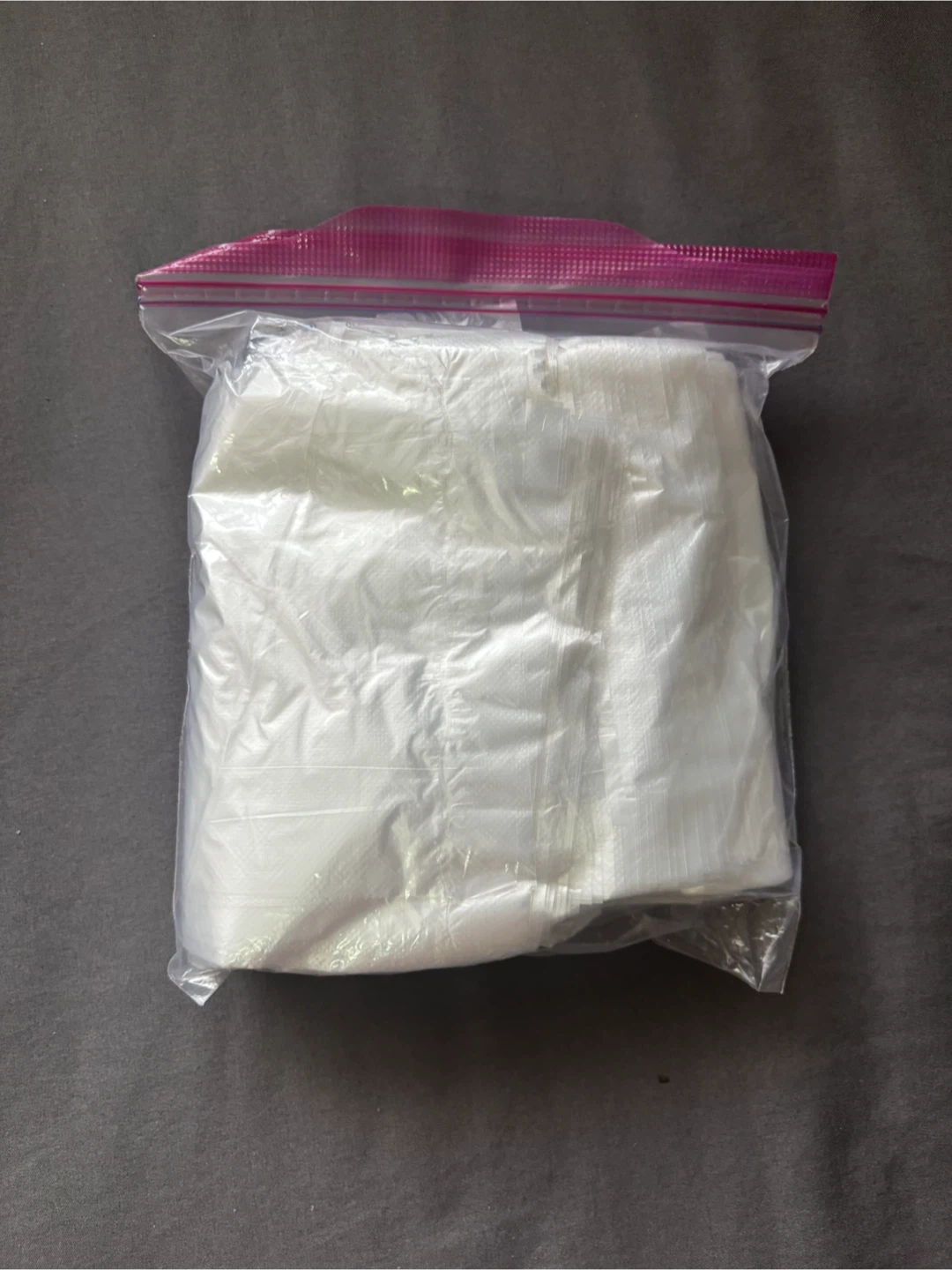 Assorted Clear Plastic Storage Bags