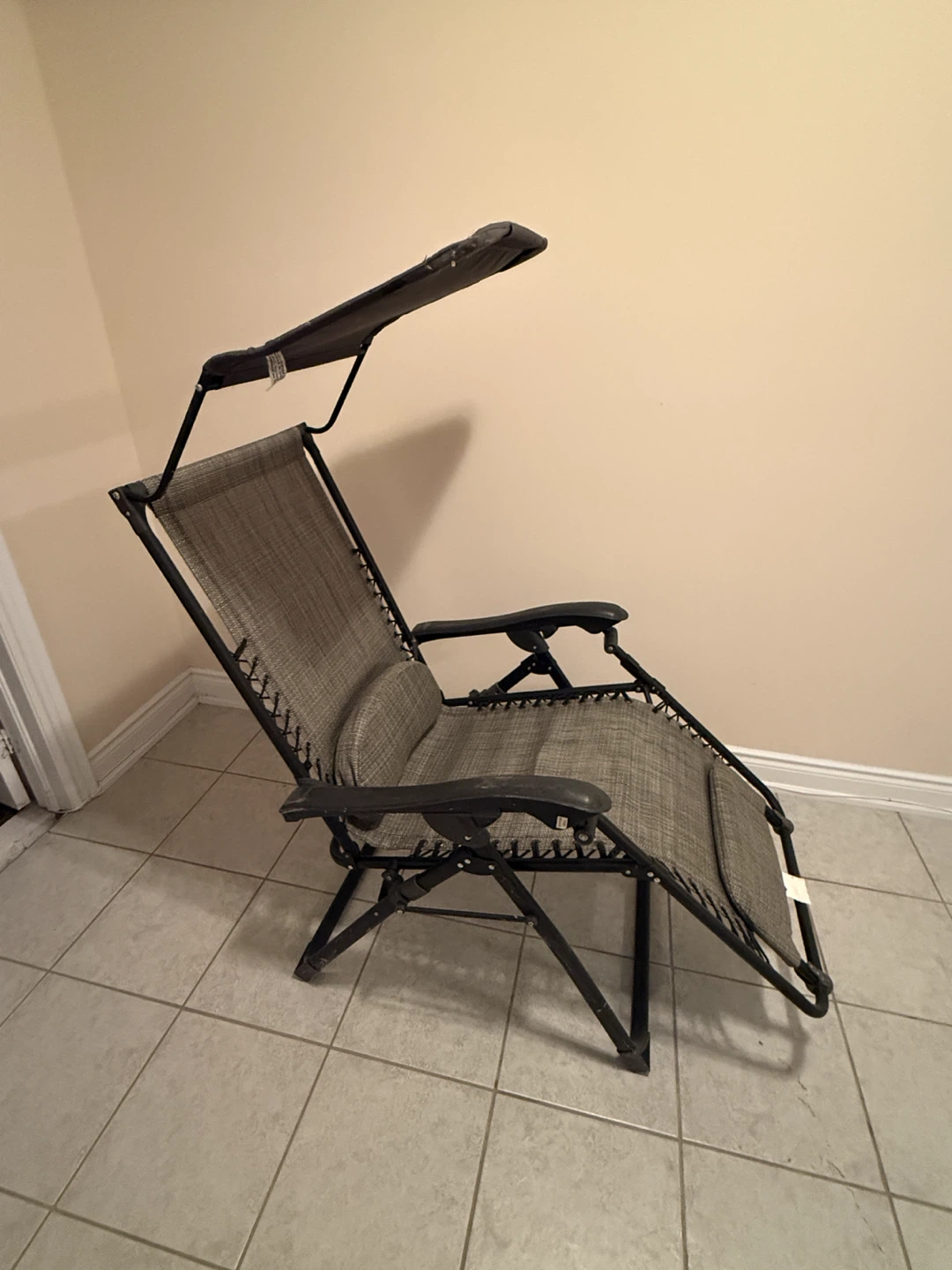 Zero Gravity Folding Recliner with Canopy