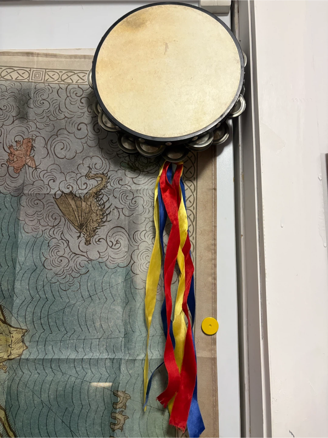Salvation Army Tambourine with Carrying Case