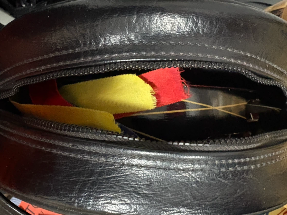 Salvation Army Tambourine with Carrying Case - photo 3