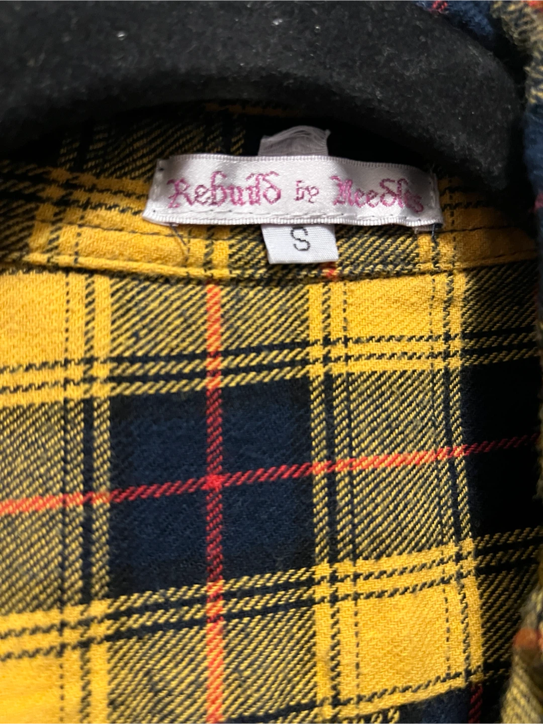 Rebuild by Needles Plaid Flannel Shirt Size S - photo 2