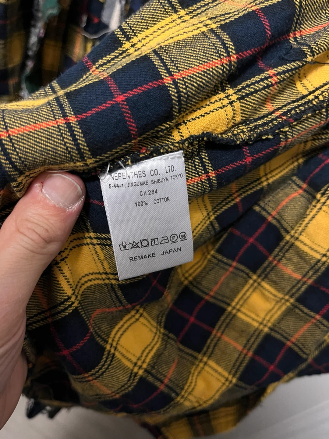 Rebuild by Needles Plaid Flannel Shirt Size S - photo 3