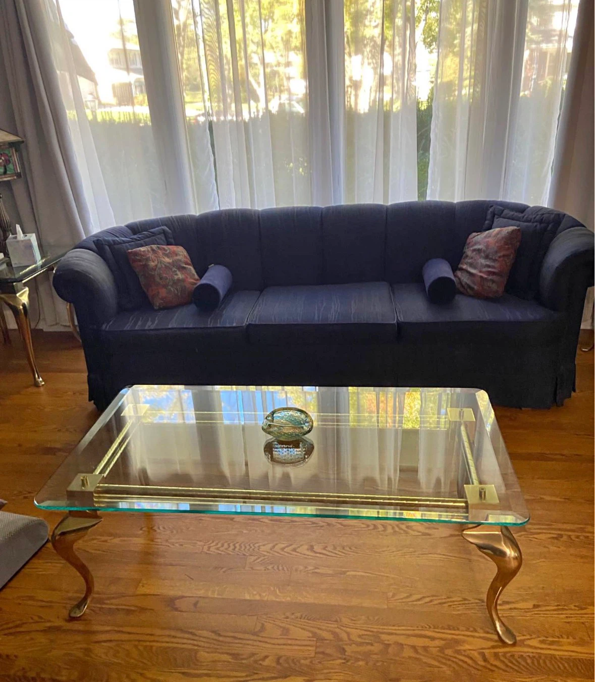 Blue Couch / Navy Sofa - photo 2