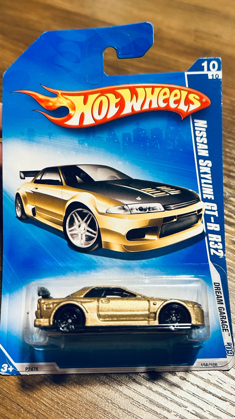 2009 Hot Wheels Nissan Skyline GT-R R32 Gold – Dream Garage