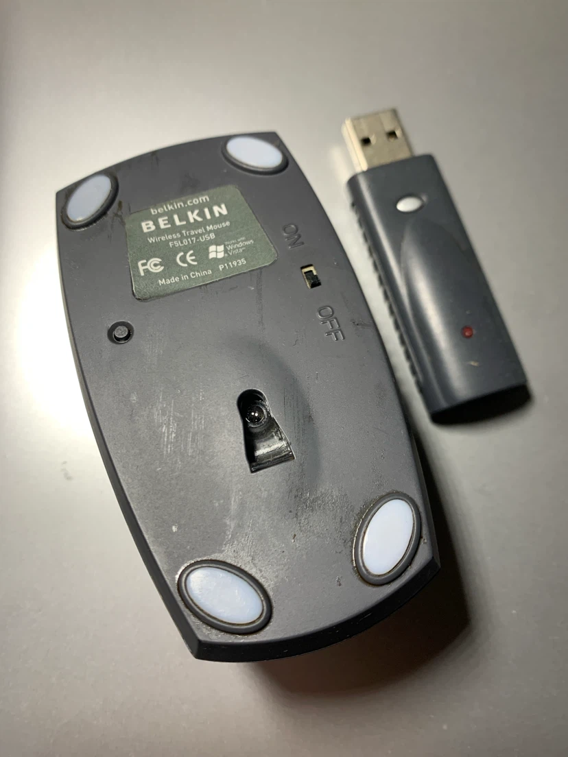 Belkin Wireless Travel Mouse F5L017-USB - photo 3