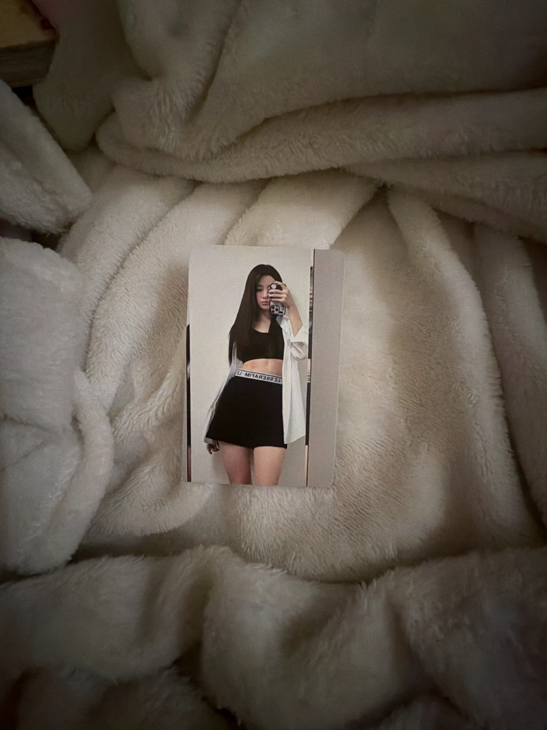 official le sserafim unforgiven yunjin photocard