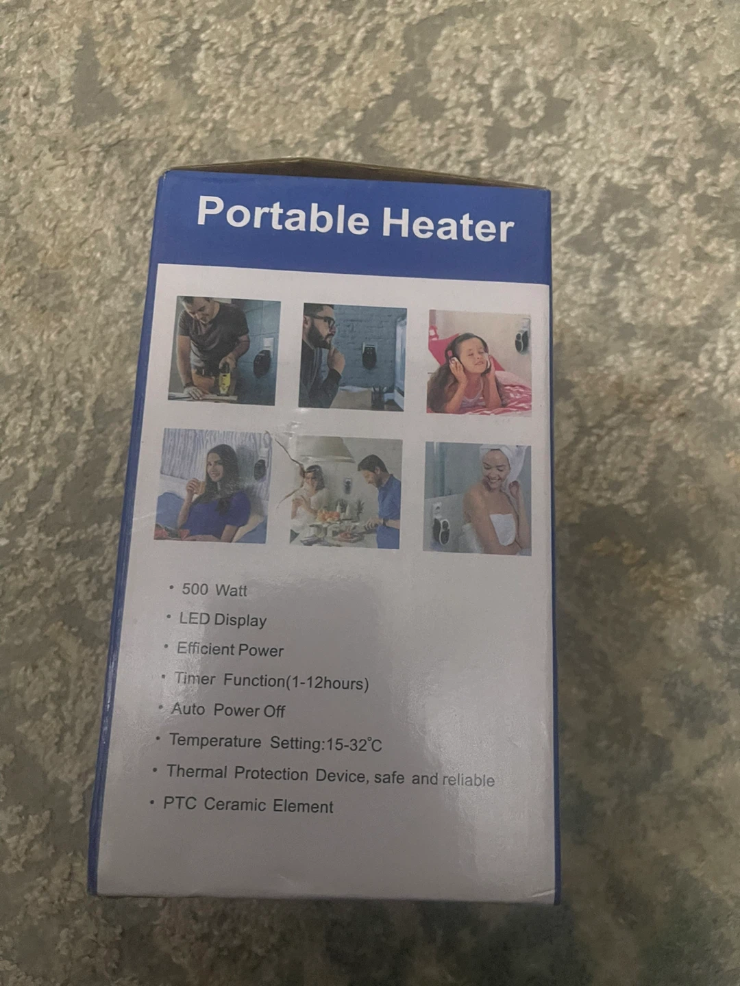 Portable Wall-Outlet Electric Heater - photo 5