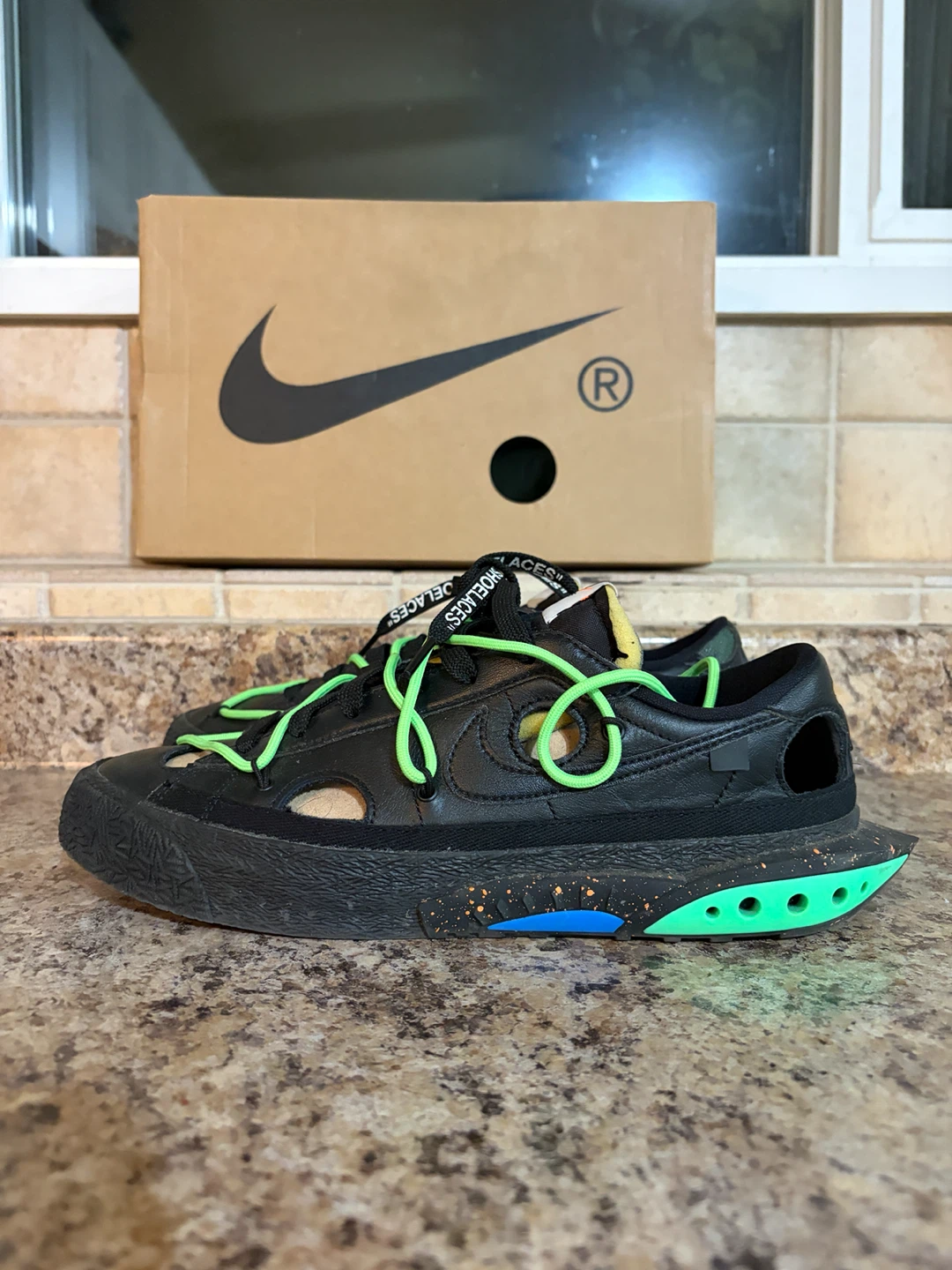 Nike Off-White Blazer Low Black - photo 3
