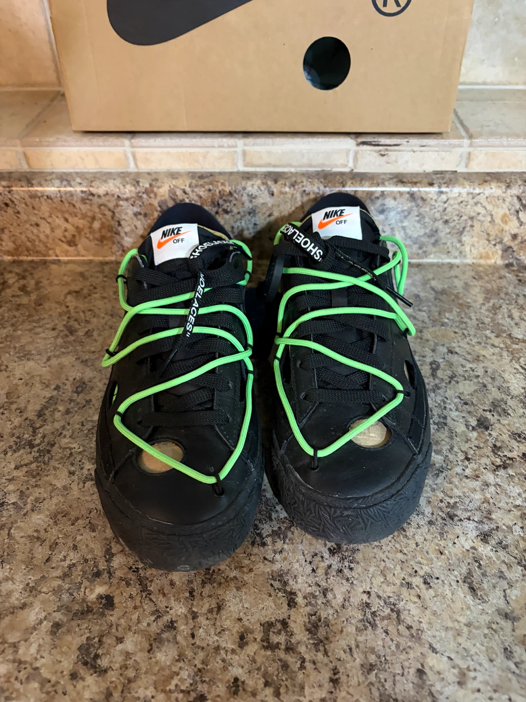 Nike Off-White Blazer Low Black - photo 4