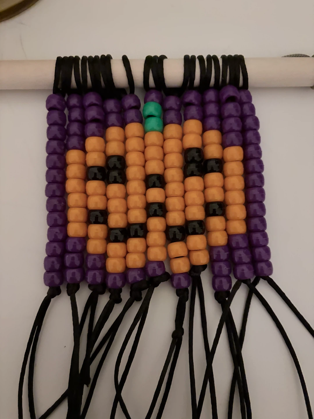 Handmade Pony Bead Wall Hangings and Keychains - photo 5