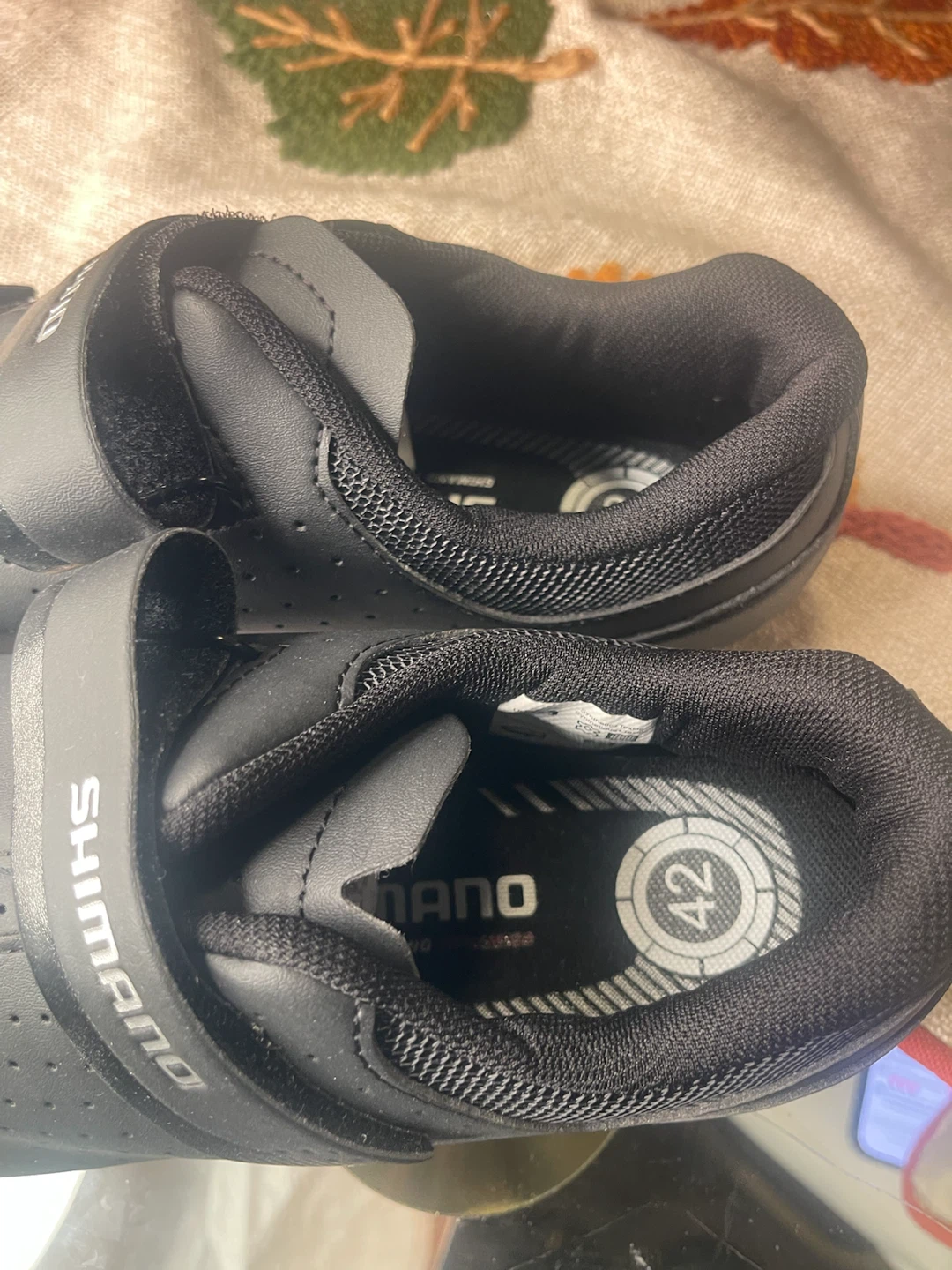 Shimano RP1 Cycling Shoes Black Size 42 - photo 5