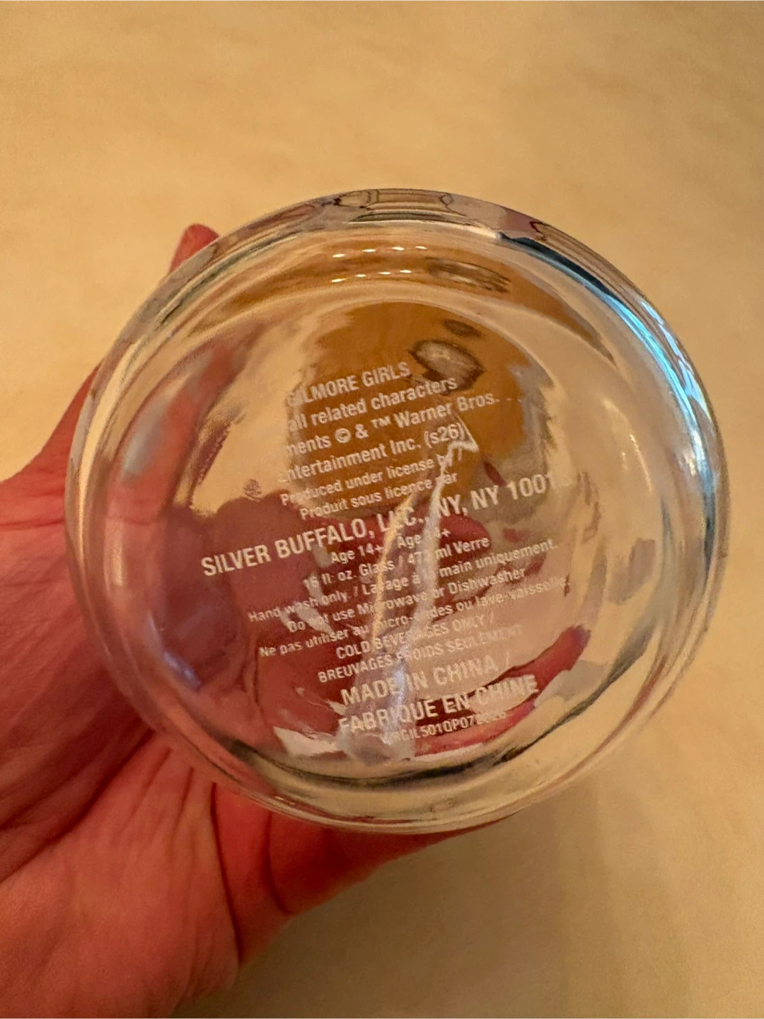 Brand New Gilmore Girls “Luke’s” Glass Tumbler with Straw - photo 2