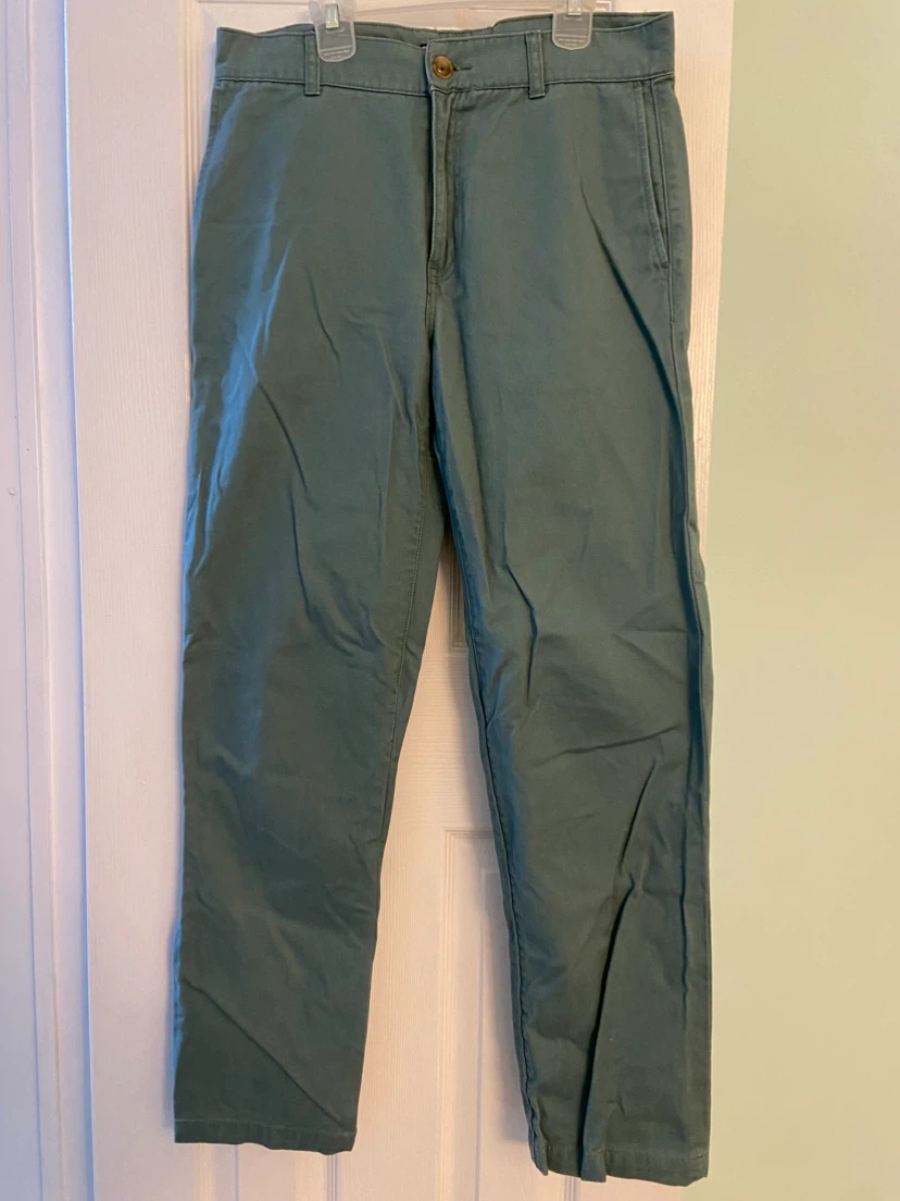 Men’s green casual pants