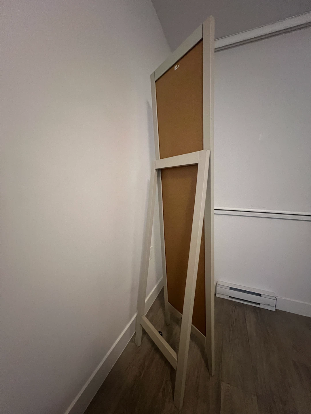 White Full-Length Floor Mirror - photo 3