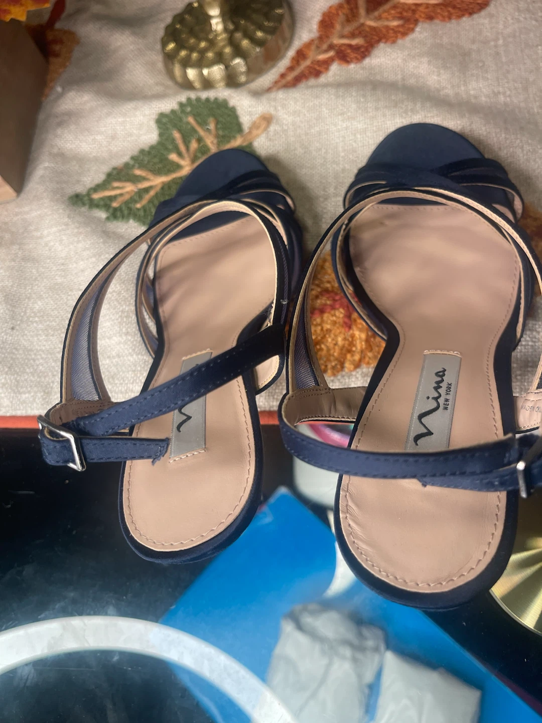 Nina New York Navy Heels - photo 2