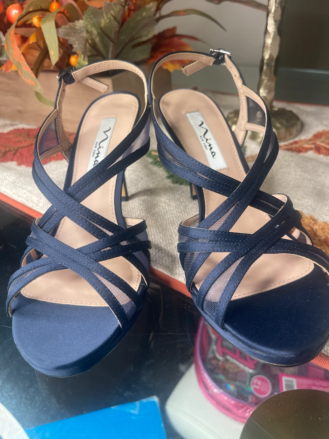 Nina New York Navy Heels - photo 3