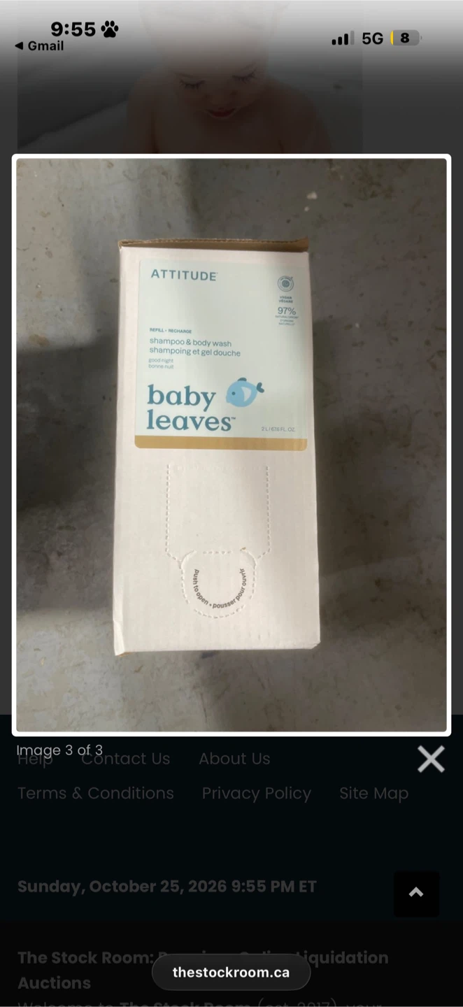 ATTITUDE baby leaves Shampoo & Body Wash Refill 2L - photo 2