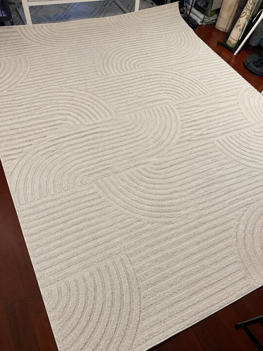 StyleWell Catalone Cream Arches Indoor Area Rug - photo 2