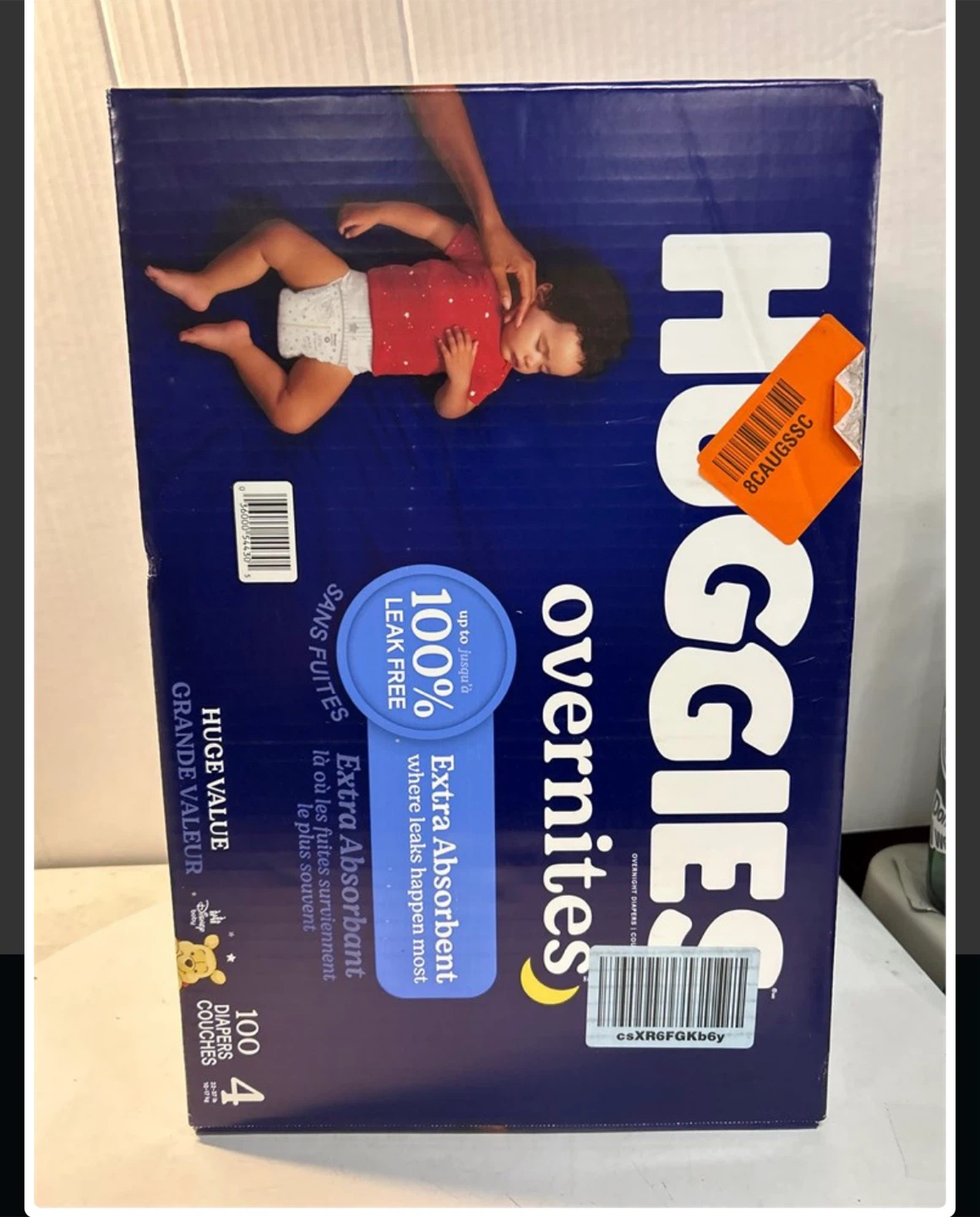 Huggies Overnites Size 4 Diapers