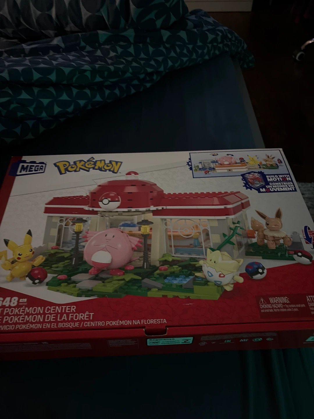 Mega Pokemon Forest Pokemon Center Building Set