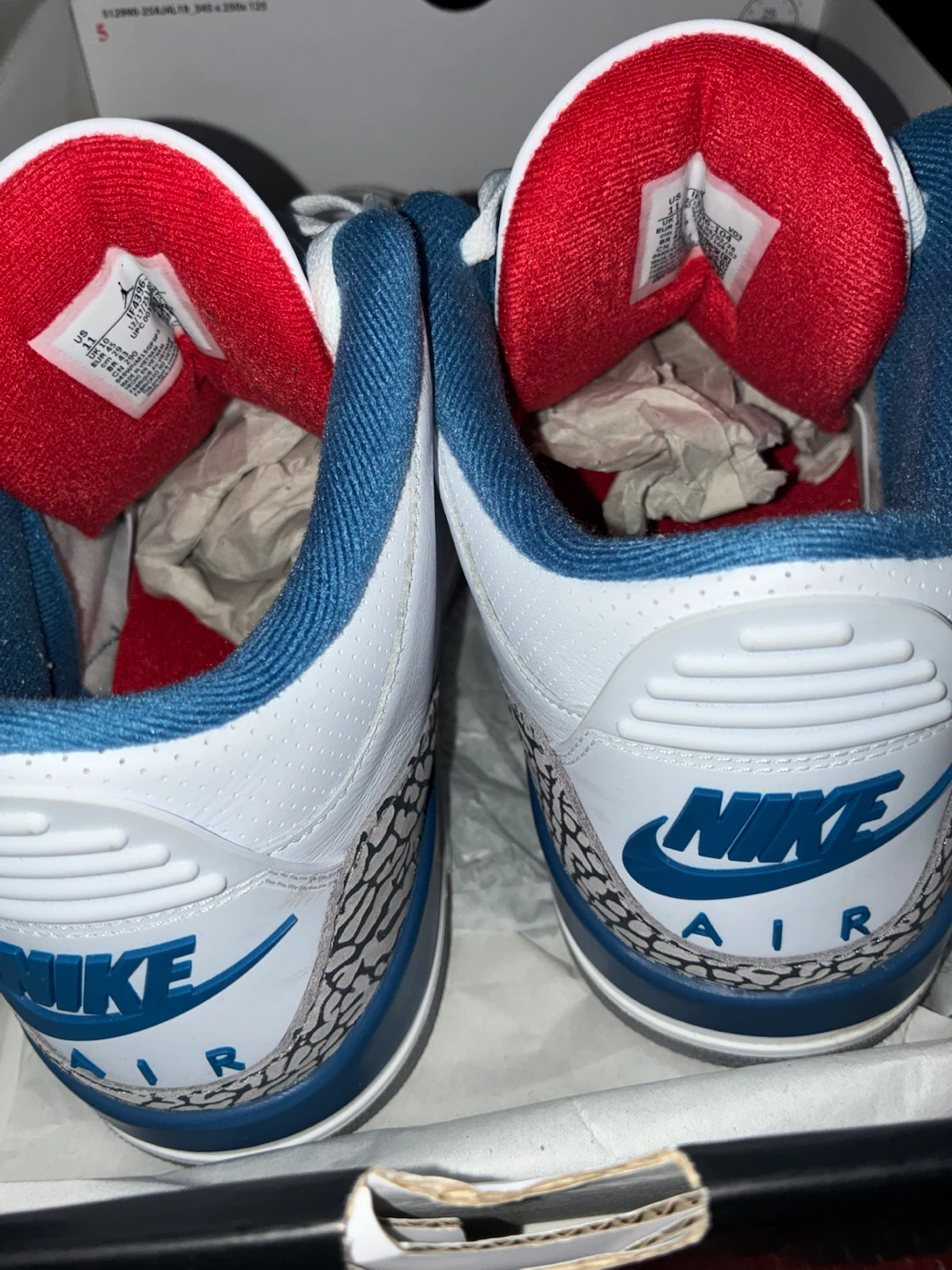 Jordan 3 True Blue 2026 Size 11 Og All - photo 2