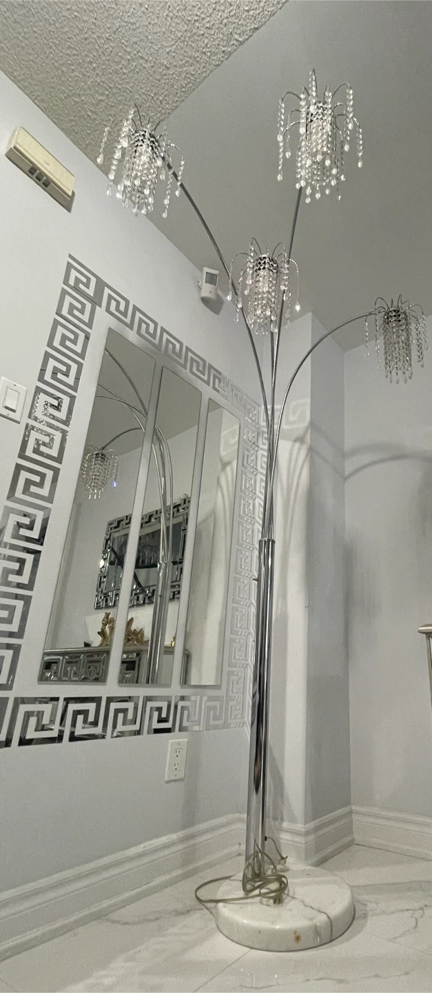 Real Swarovski Crystal 4-light Floor lamp - photo 4