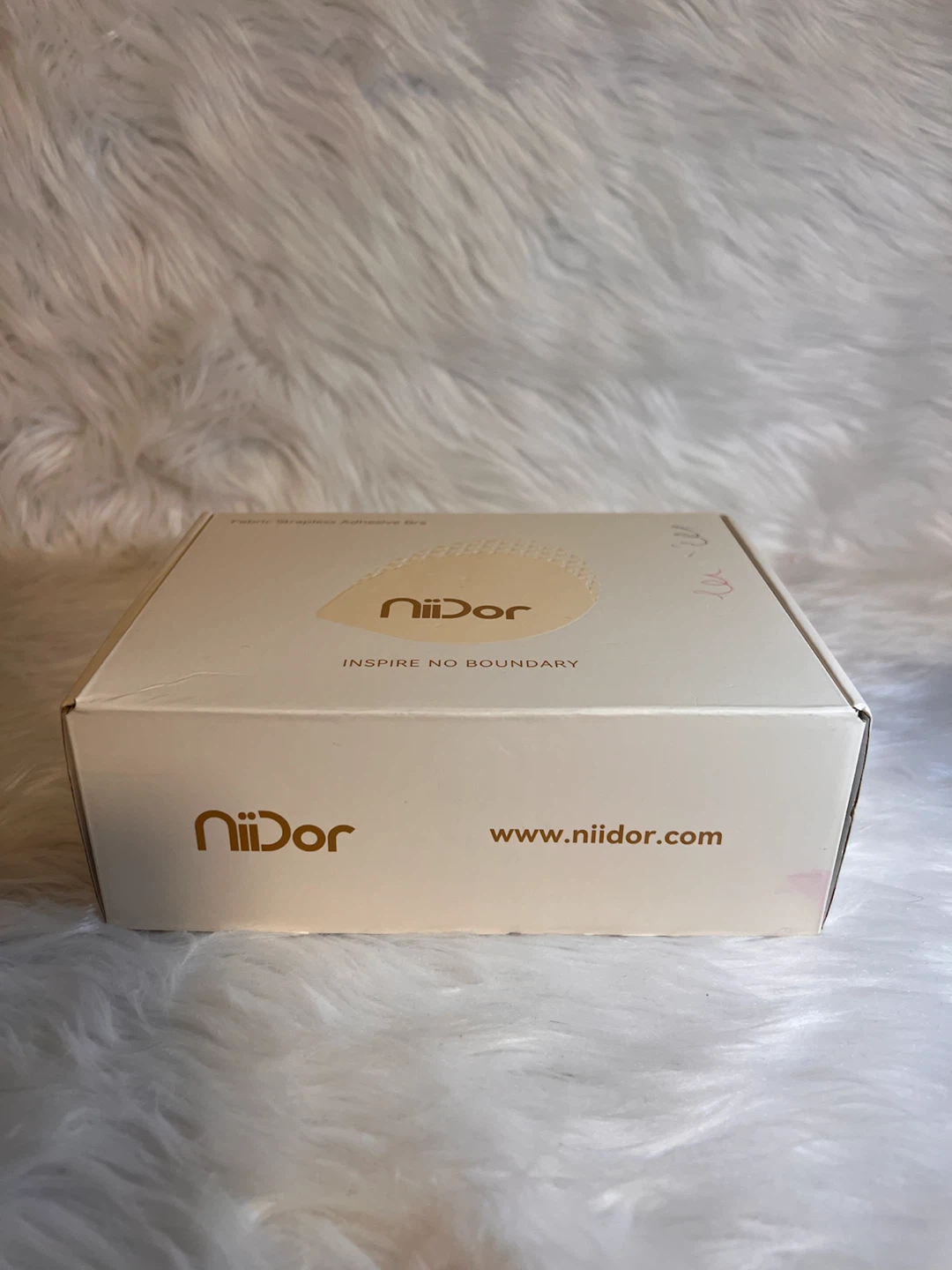Niidor Fabric Strapless Adhesive Bra - photo 2