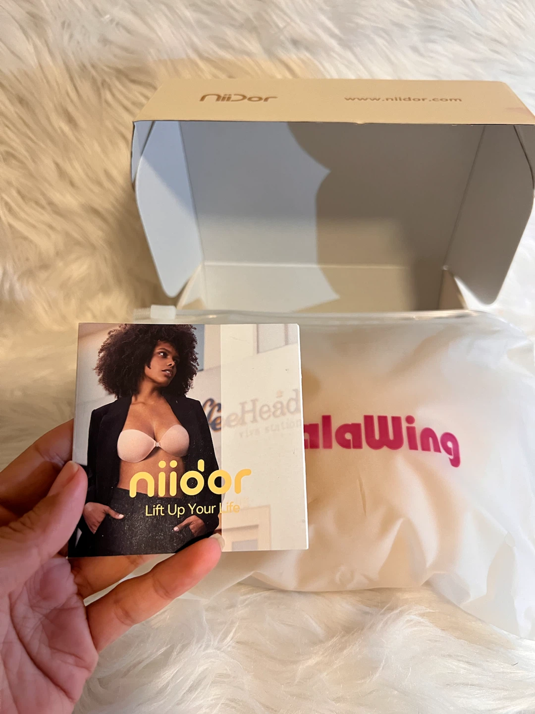 Niidor Fabric Strapless Adhesive Bra - photo 5